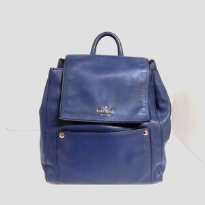 Kate Spade New York Navy Cody Hamilton Leather Backpack